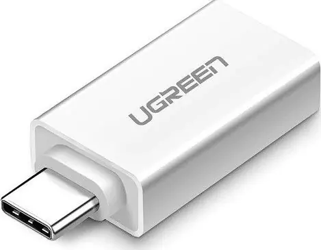 Ugreen Adaptér USB-A 3.0 (F) - USB-C 3.1 (M) bílá