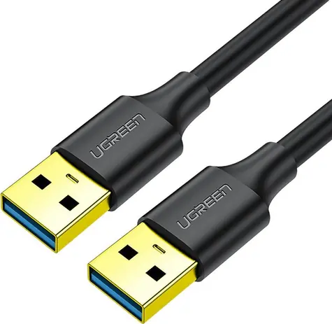 Ugreen Kabel USB-A 3.0 (M) - USB-A 3.0 (M) 3 m černá