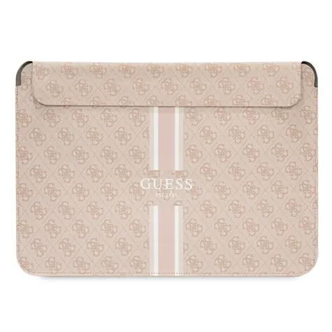 GUESS PU 4G Printed Stripes Computer Sleeve 16