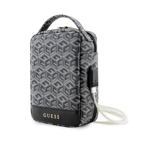 GUESS PU G Cube Travel Universal Bag černá