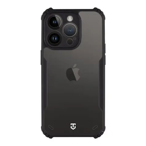 Tactical Quantum Stealth Kryt pro Apple iPhone 14 Pro čirá-černá