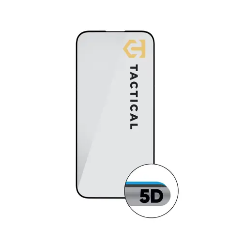 Tactical Glass Shield 5D sklo pro Apple iPhone 15 černá