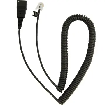 Jabra QD-RJ10 Připojovací kabel GN 0.7 m černá 