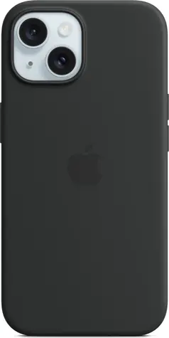 Apple Silikonový kryt s MagSafe pro iPhone 15 černá