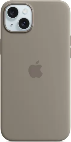 Apple Silikonový kryt s MagSafe pro iPhone 15 Plus jílově šedá