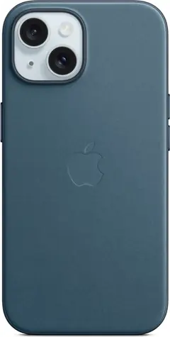Apple Kryt z tkaniny FineWoven s MagSafe pro iPhone 15 tichomořsky modrá