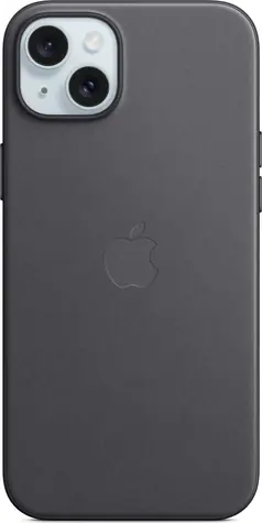 Apple Kryt z tkaniny FineWoven s MagSafe pro iPhone 15 Plus černá