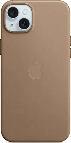Apple Kryt z tkaniny FineWoven s MagSafe pro iPhone 15 Plus kouřová