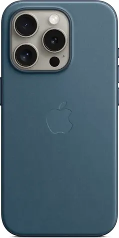Apple Kryt z tkaniny FineWoven s MagSafe pro iPhone 15 Pro tichomořsky modrá