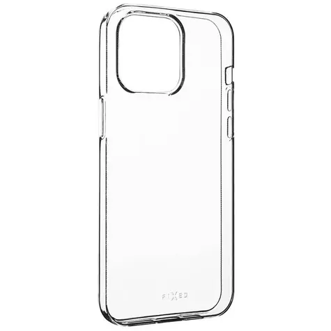 FIXED Slim AntiUV gelový kryt odolný proti zažloutnutí pro Apple iPhone 15 Pro čirá
