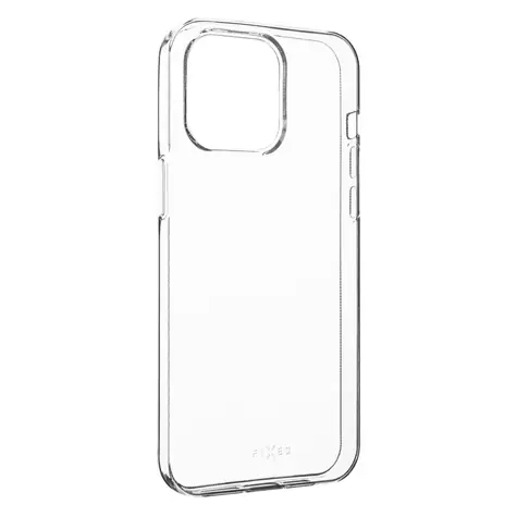 FIXED TPU gelové pouzdro Slim AntiUV pro Apple iPhone 15 Pro Max čirá