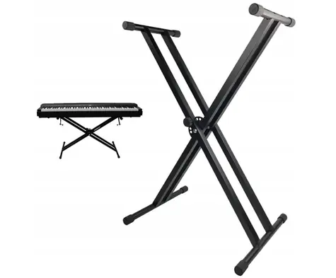 MOZOS KSX1 černá / Klávesový stojan / 30-98 cm