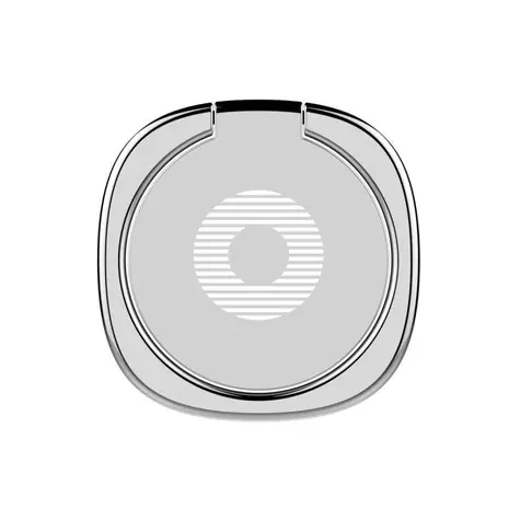 Baseus SUMQ-0S Privity Ring držák na mobil s kroužkem stříbrná