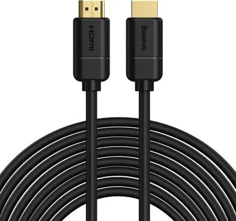 Baseus CAKGQ-E01 Kabel HDMI 2.0 (M) - HDMI 2.0 (M) 8 m černá / 4K / 30Hz / HDR / 18Gbps