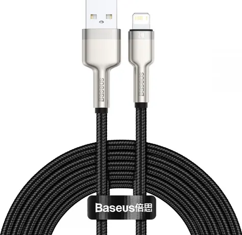 Baseus CALJK-B01 Kabel USB-A (M) - Lightning (M) 2 m černá