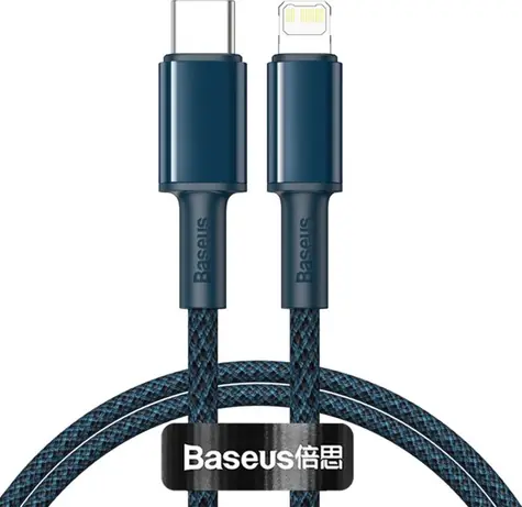 Baseus CATLGD-A03 Kabel USB-C (M) - Lightning (M) 2 m modrá / 20W