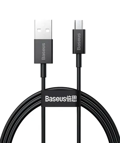 Baseus CAMYS-A01 Kabel USB-A (M) - Micro-USB (M) 2 m černá
