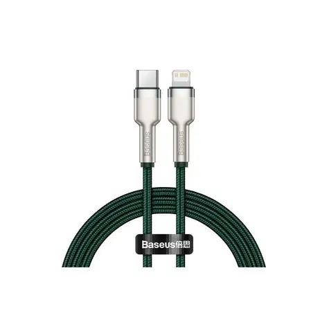 Baseus CATLJK-B06 Kabel USB-C (M) - Lightning (M) 2 m zelená / 20W