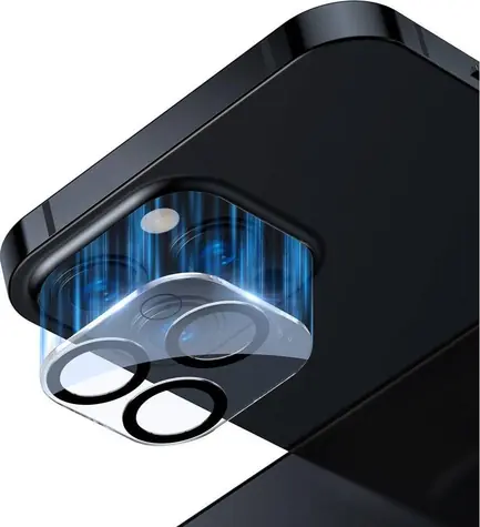 Baseus SGQK000102 Ochranné sklo na kameru pro Apple iPhone 13 Pro/13 Pro Max / 2 ks 