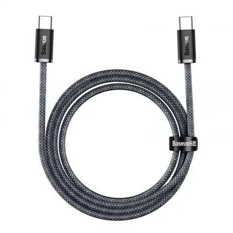 Baseus CALD000216 Kabel USB-C (M) - USB-C (M) 1 m šedá / 100W