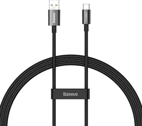 Baseus CAYS001001 Kabel USB-A (M) - USB-C (M) 2 m černá / 65W