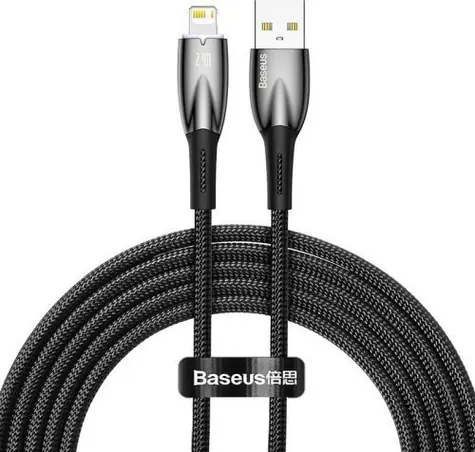 Baseus CADH000201 Kabel USB-A (M) - Lightning (M) 1 m černá