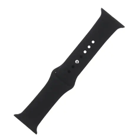 Forever Silikonový řemínek S/M pro Apple Watch 38/40/41 mm černá