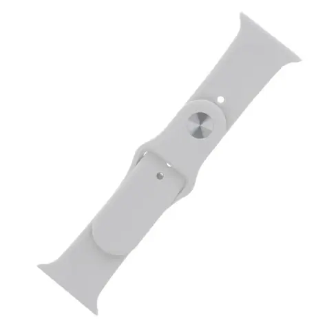 Forever Silikonový řemínek S/M pro Apple Watch 38/40/41 mm šedá
