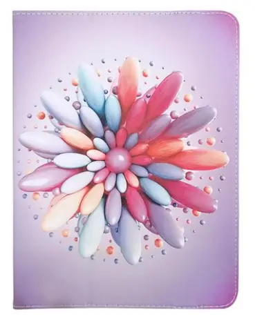 GreenGo Knížkové pouzdro (Fashion) Candy Flower univerzální 9-10