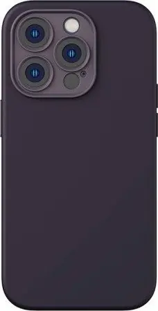 Baseus ARYT020405 Liquid Silica Gel Kryt pro Apple iPhone 14 Pro fialová / + ochranné sklo / + čisticí sada