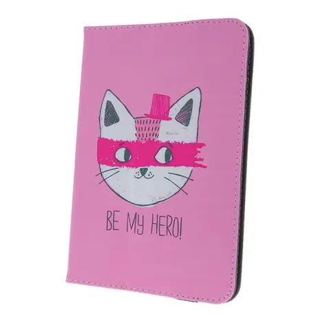 GreenGo Knížkové pouzdro (Fashion) univerzální Kitty 2 pro tablet 9-10
