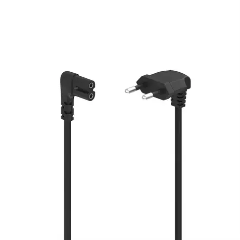 Hama 223284 síťový napájecí kabel / kolmé euro vidlice / 3 m