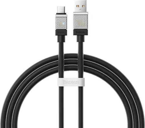 Baseus CAKW000601 Kabel USB-C (M) - USB-C (M) 1 m černá / 100W