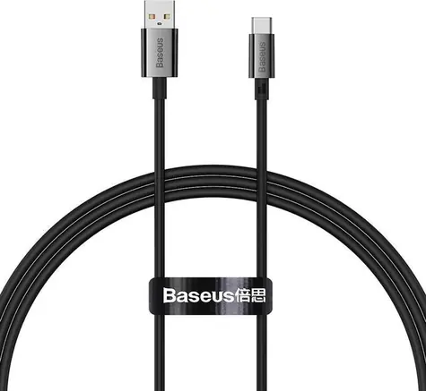 Baseus P10320102114-00 Kabel USB-A (M) - USB-C (M) 1 m černá / 100W