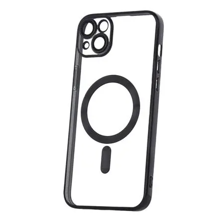 CPA Mag Color Chrome Silikonové TPU pouzdro pro Apple iPhone 14 černá