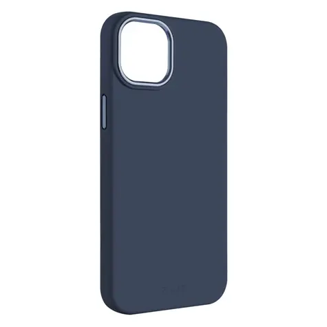 FIXED MagFlow Zadní kryt s podporou MagSafe pro Apple iPhone 15 Plus modrá / doprodej