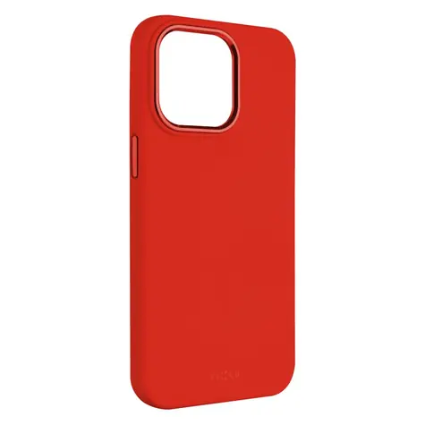 FIXED MagFlow Zadní kryt s podporou MagSafe pro Apple iPhone 15 Pro Max červená