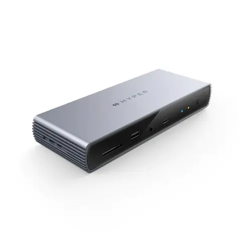 Hyper® Thunderbolt 4 Dokovací stanice / 2x USB-C / 4x USB-A / 1x HDMI / 1x RJ45 / 1x 3.5 mm Jack / SD