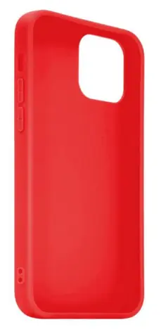 FIXED Story Zadní pogumovaný kryt pro Apple iPhone 15 červená