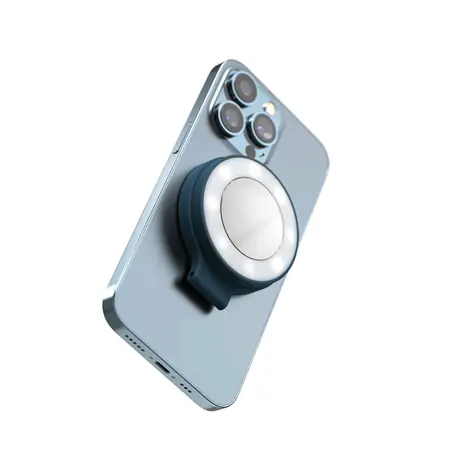 ShiftCam SnapLight modrá / LED světlo pro smartphony / MagSafe / otočné