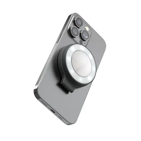 ShiftCam SnapLight černá / LED světlo pro smartphony / MagSafe / otočné