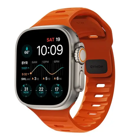 Nomad Sport Strap (M-L) řemínek pro Apple Watch Ultra 42-49mm oranžová 