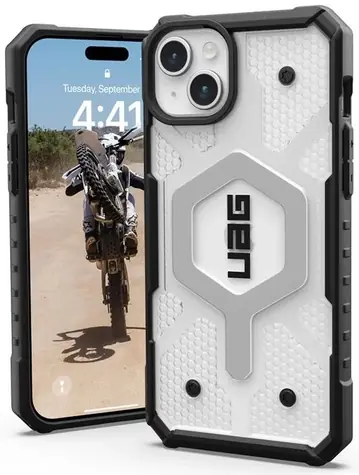 UAG Pathfinder MagSafe ochranný kryt pro Apple iPhone 15 Plus čirá 
