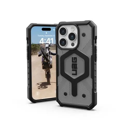 UAG Pathfinder MagSafe ochranný kryt pro Apple iPhone 15 Pro šedá 