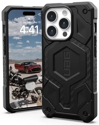 UAG Monarch Pro MagSafe ochranný kryt pro Apple iPhone 15 Pro černá 