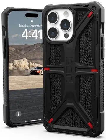 UAG Monarch ochranný kryt pro Apple iPhone 15 Pro Max černá 