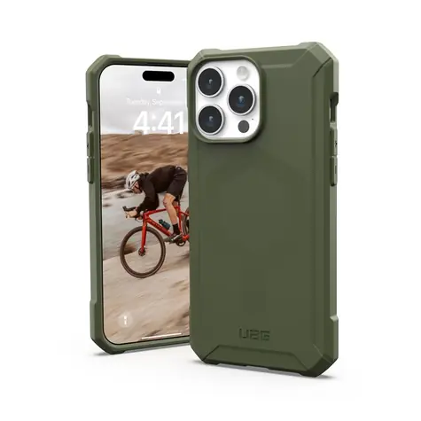 UAG Essential Armor MagSafe ochranný kryt pro Apple iPhone 15 Pro Max zelená 