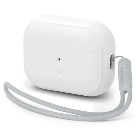 Spigen Silicone Fit silikonové pouzdro pro AirPods Pro 2 bílé 