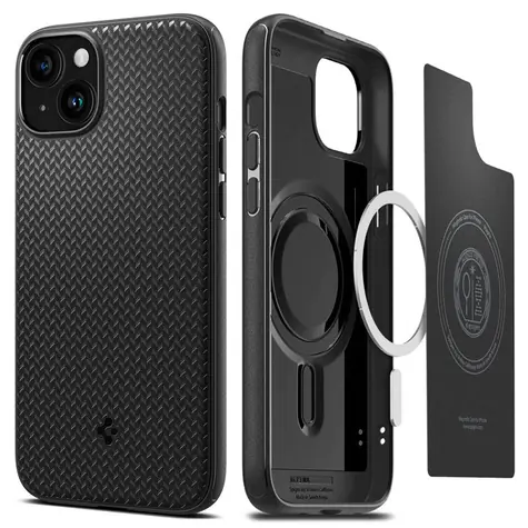 Spigen Mag Armor MagSafe ochranný kryt pro Apple iPhone 15 matná černá 