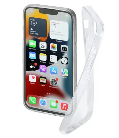 Hama Crystal Clear kryt pro Apple iPhone 14 čirá
